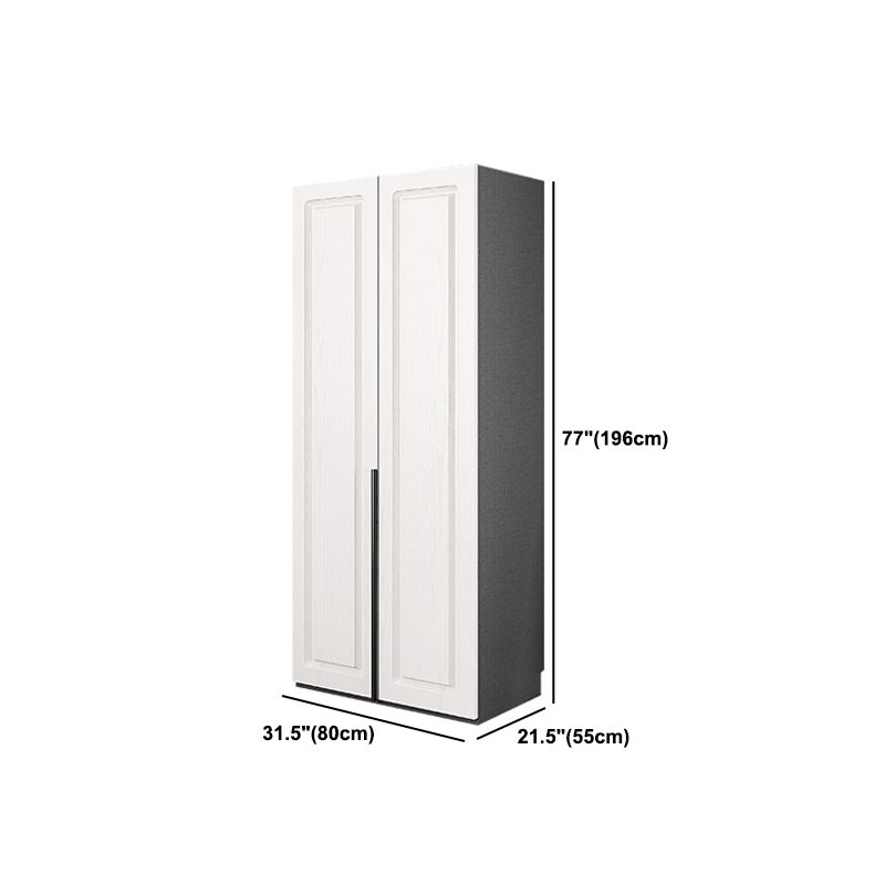 Modern Style Wooden Wardrobe Soft Close Door Wardrobe Closet with Drawer