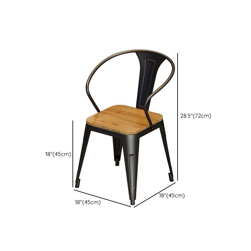 Industrial 1/5 Pieces Dining Set Rectangle Pine Wood Dining Table for Dining Room Cafe