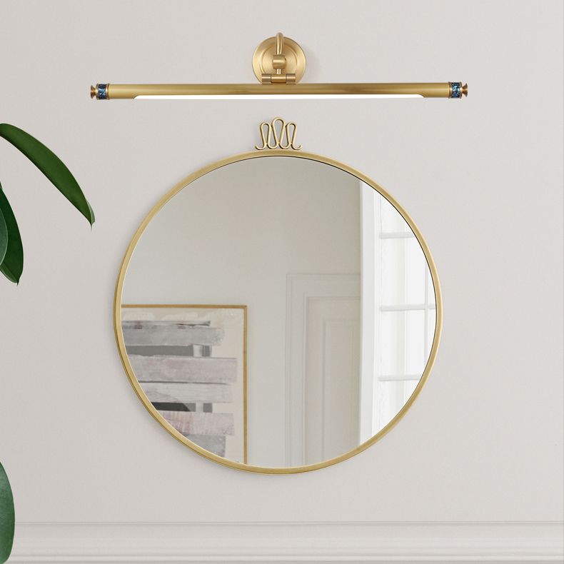 Forme linéaire Mall Murce Stron moderne Miroir Miroir Muroir Moup Light Ayémorrat