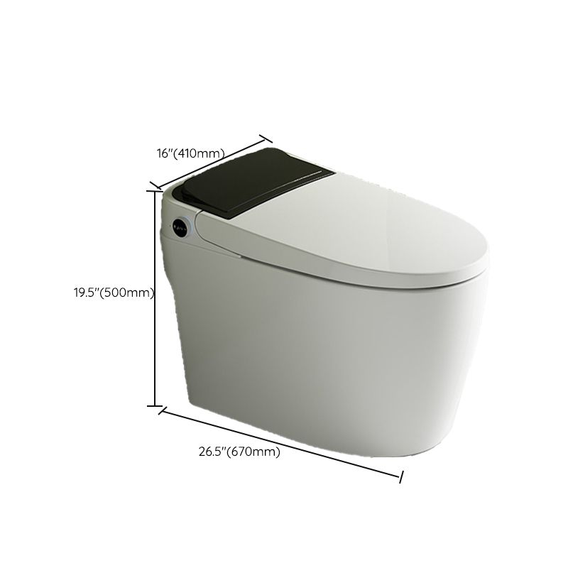 Modern Urine Toilet One-Piece Toilet Floor Mounted ABS Siphon Jet Toilet Bowl