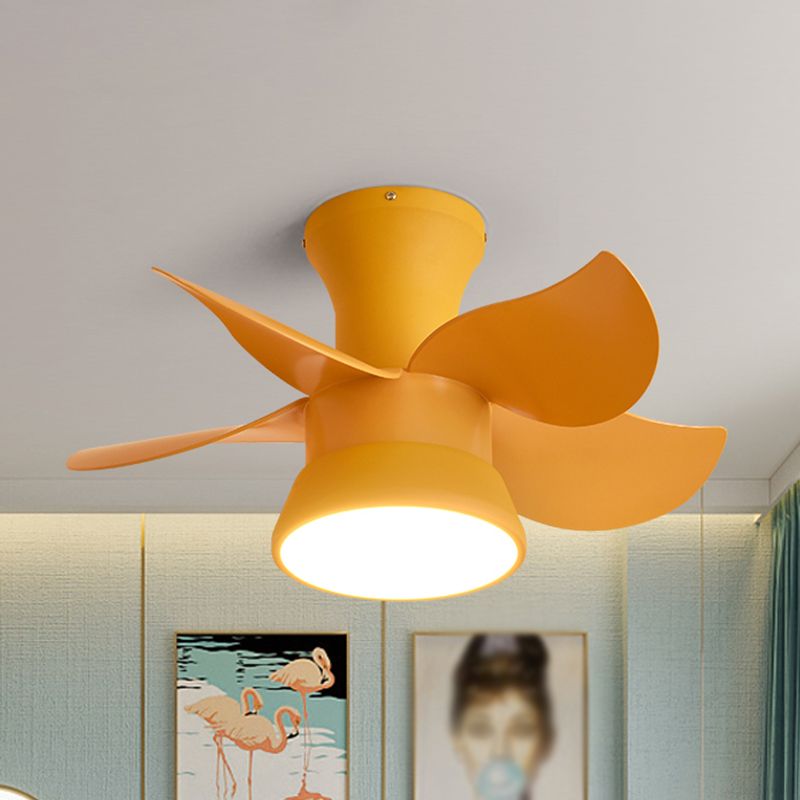 Plafonnier lampe à la lampe pour enfants LED Plafond métal plafond Mount Light pour la chambre