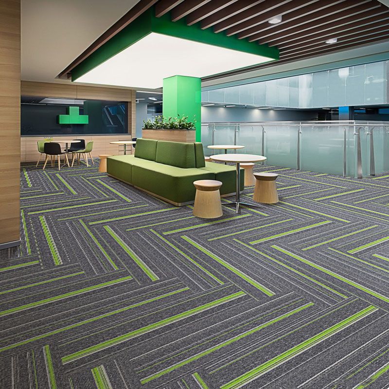 Dark Color Level Loop Carpet Tile Non-Skid Self Adhesive Indoor Office Carpet Tiles