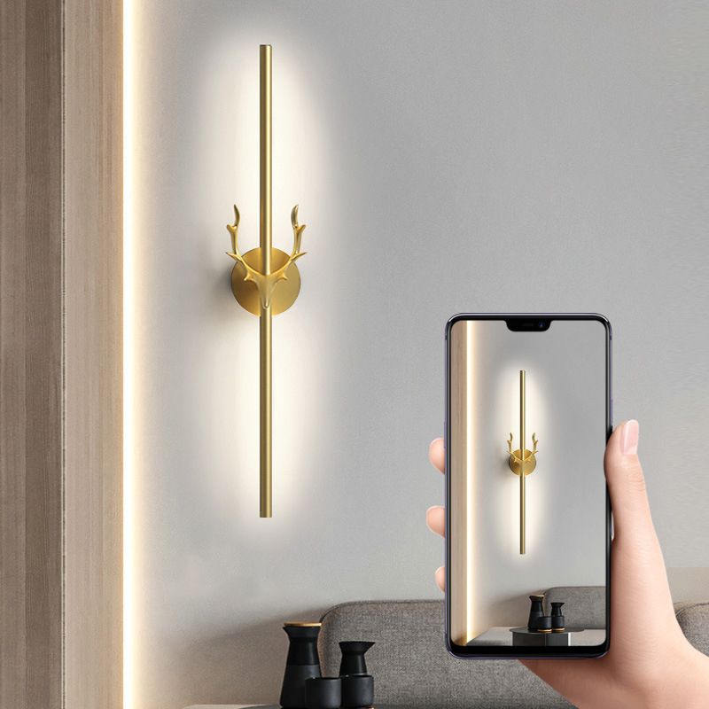 Nordic Wall Light Fixture Simple Linear LED Wall Light Sconce for Bedroom
