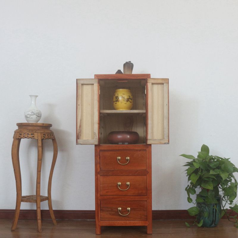 Traditional Solid Wood Storage Chest Bedroom Chest with Drawers