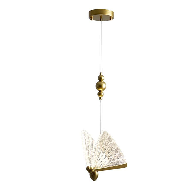 Klarer Schmetterling hängende Deckenleuchte modern