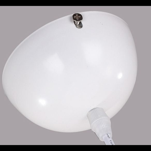 Art Deco Feather Pendant Light Fixtures Modern Creative Globe Hanging Ceiling Light for Bedroom