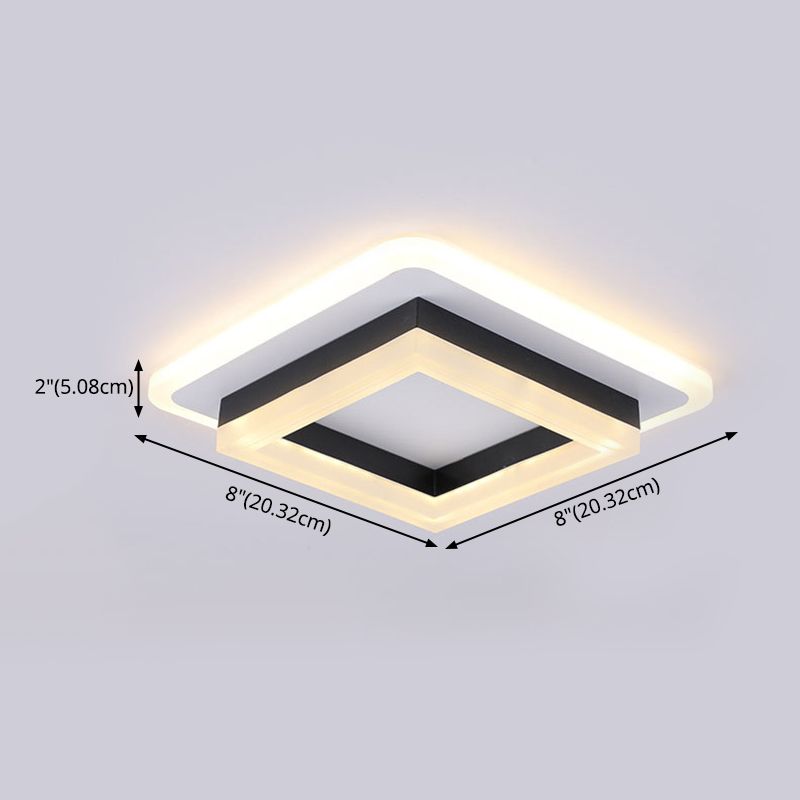 Lampe LED Lamp Plafond Le plafond d'ébullition avec l'art du fer pour le corridor