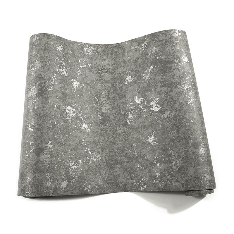 Industrial Concrete Work Wallpaper Vinyl 20.5" by 31' Non-Pasted Wall Covering