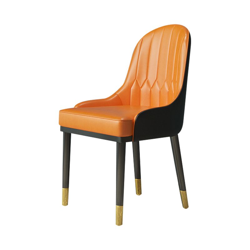 Luxury 1/2/5/7 Pieces Dining Set Sintered Stone Dining Table Set with Leather Chairs