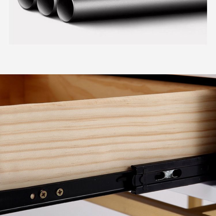 Modern 233.46" Height 3-Drawer Table Top Makeup Vanity for Bedroom