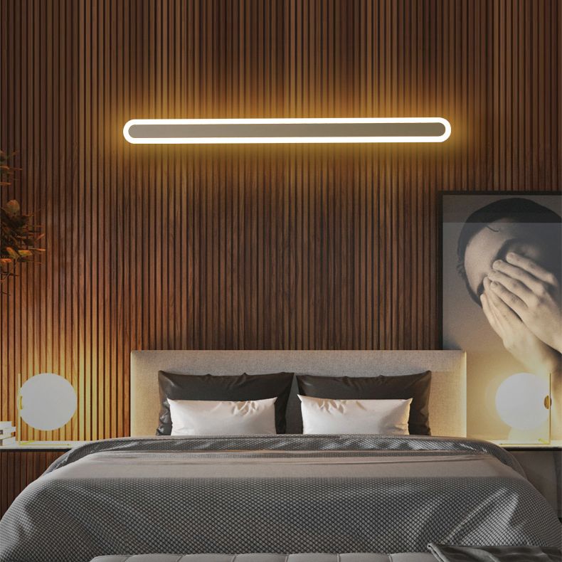 LED -Wandmontage Leuchte postmoderne Acryllinie -Wandleitungsleitung