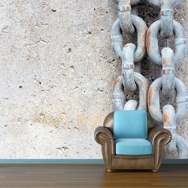 Coherer Mural Wallpaper Moisture Resistant Wall Decor for Living Room Bedroom