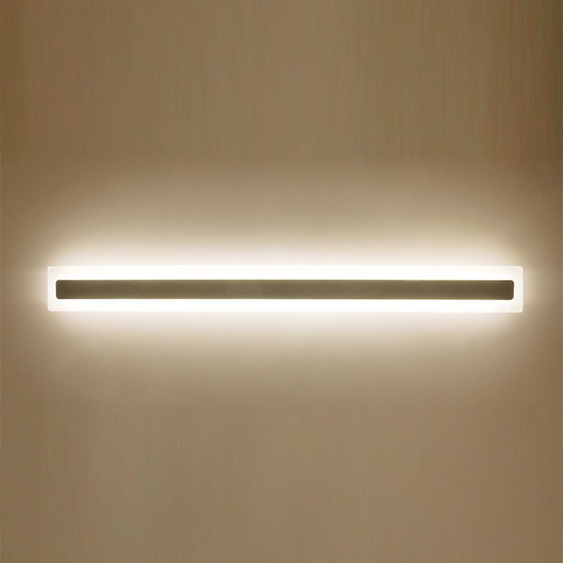 Linearer Schatten Metall Wandleuchter moderner Stil 1- Lichtwandhalterung Beleuchtung