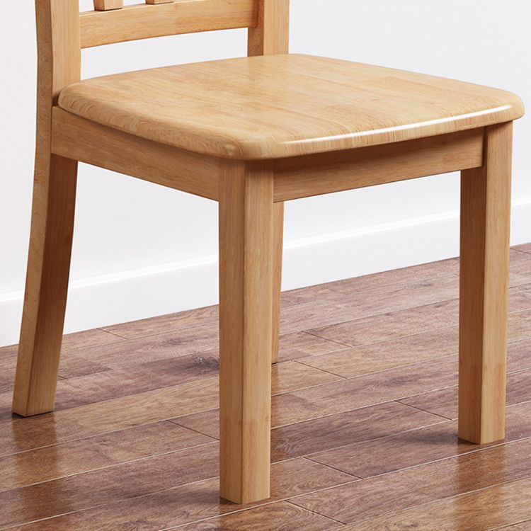 Hedendaagse stoelen Dining Armloze stoel met houten benen voor keuken