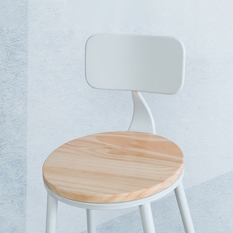 1/5 Pieces Industrial Rectangle Bar Table Set Wooden Counter Table with High Stools