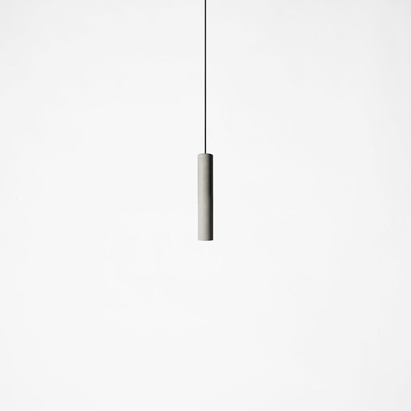 Modern Hanging Light Cement Shade Pendent Lighting Fixture for Sitting Room