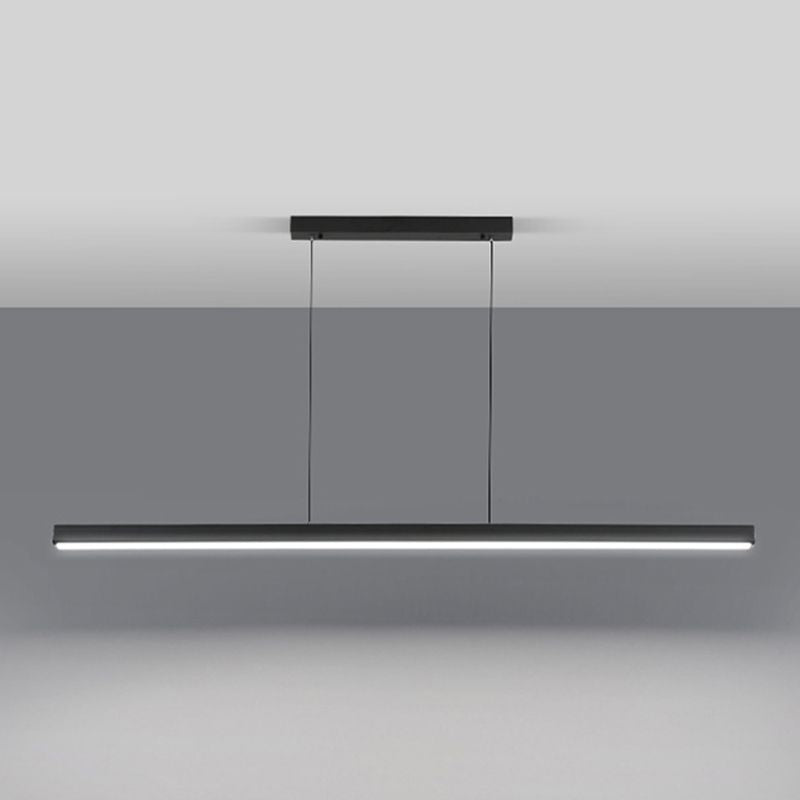 Simple Style Hanging Island Light Metal LED Hanging Lighting Fixture