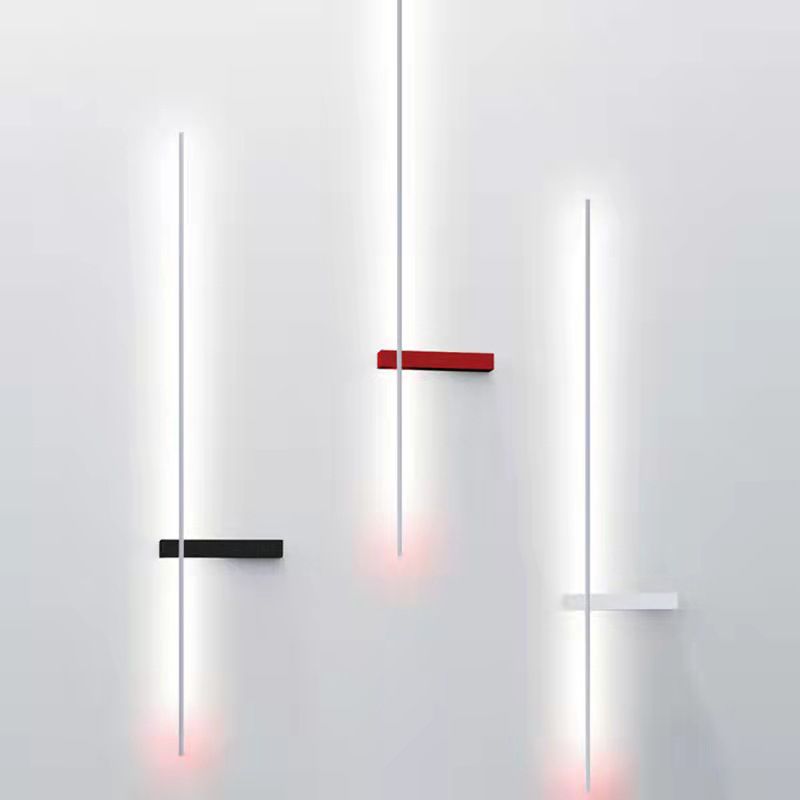 Moderno de tono lineal Diconteo Acrílico 1 Luces de luz para Hall and Foyer