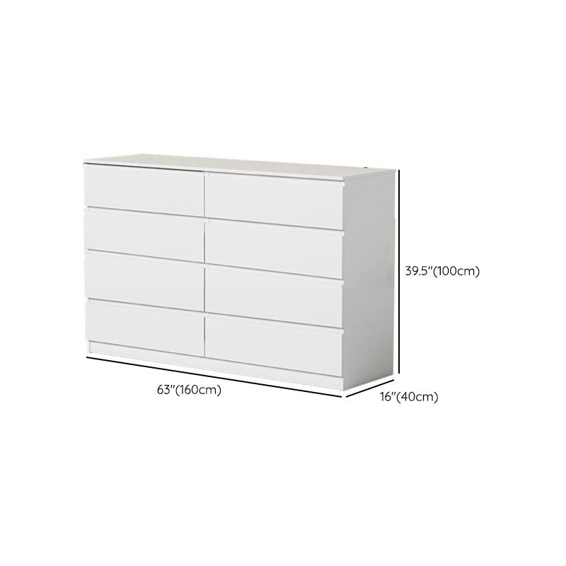 Modern Storage Chest Manufactured Wood Storage Chest Dresser , 15.6 Inch W
