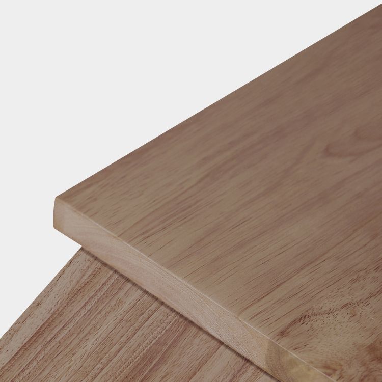 5/7 Piece Rectangle Shape Stone and Solid Wood Dining Table Set