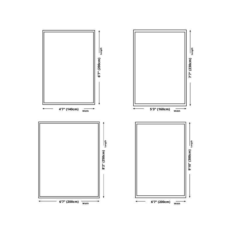 Simple Color Rug Polyester Color Piece Rug Stain Resistant Rug for Living Room