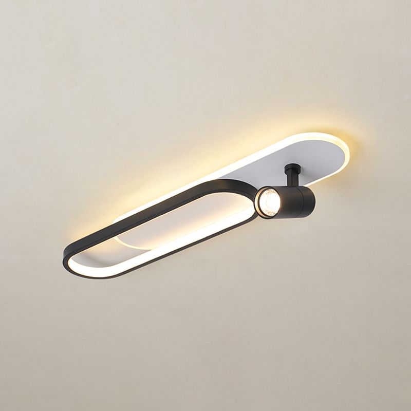 Ultra-dunne Lineaire Flush Mount Metal LED New Modern Flush Ceiling Light voor de Hallway