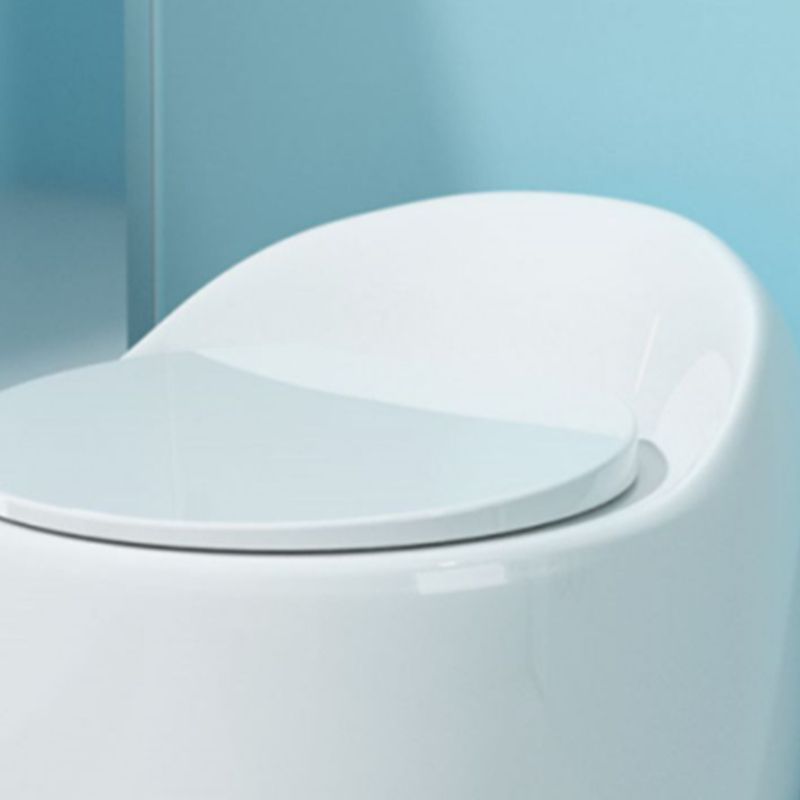 Modern Ceramic Flush Toilet Floor Mounted Urine Toilet with Seat for Bathroom