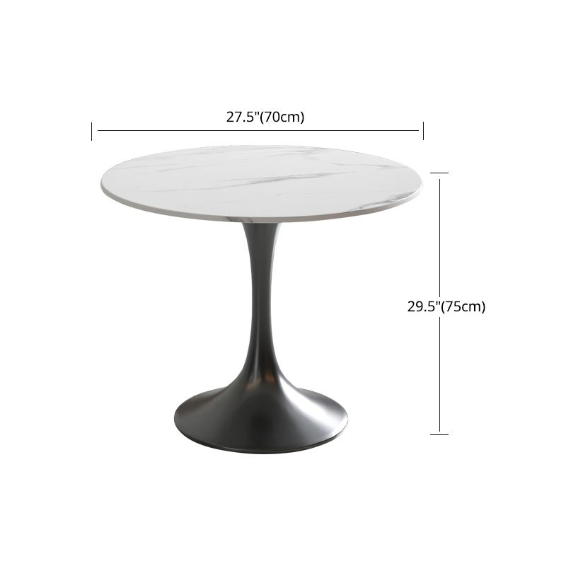 Contemporary 1/5 Pieces Dining Set Sintered Stone Dinette Table Set