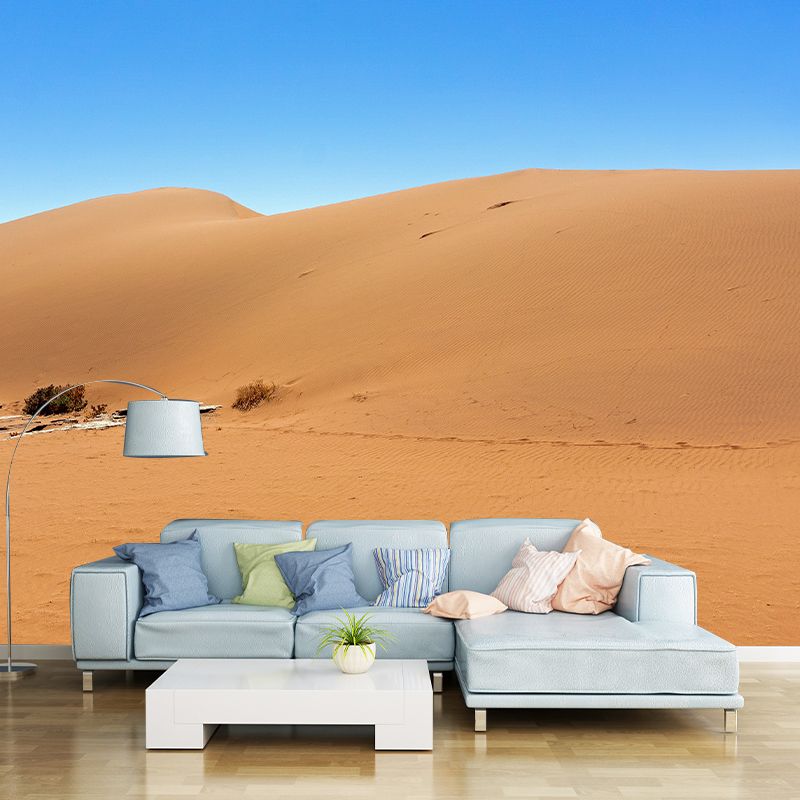 Desert Scenery Contemporary Wallpaper Eco-friendly Wall Decor for Bedroom