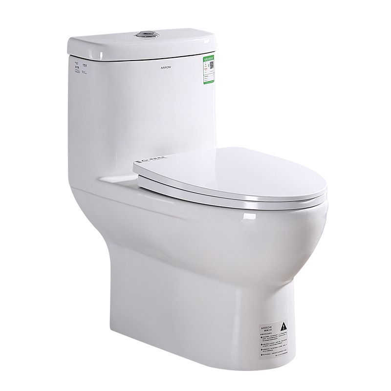 Traditional 1-Piece Flush Toilet Floor Mount Urine Toilet for Washroom