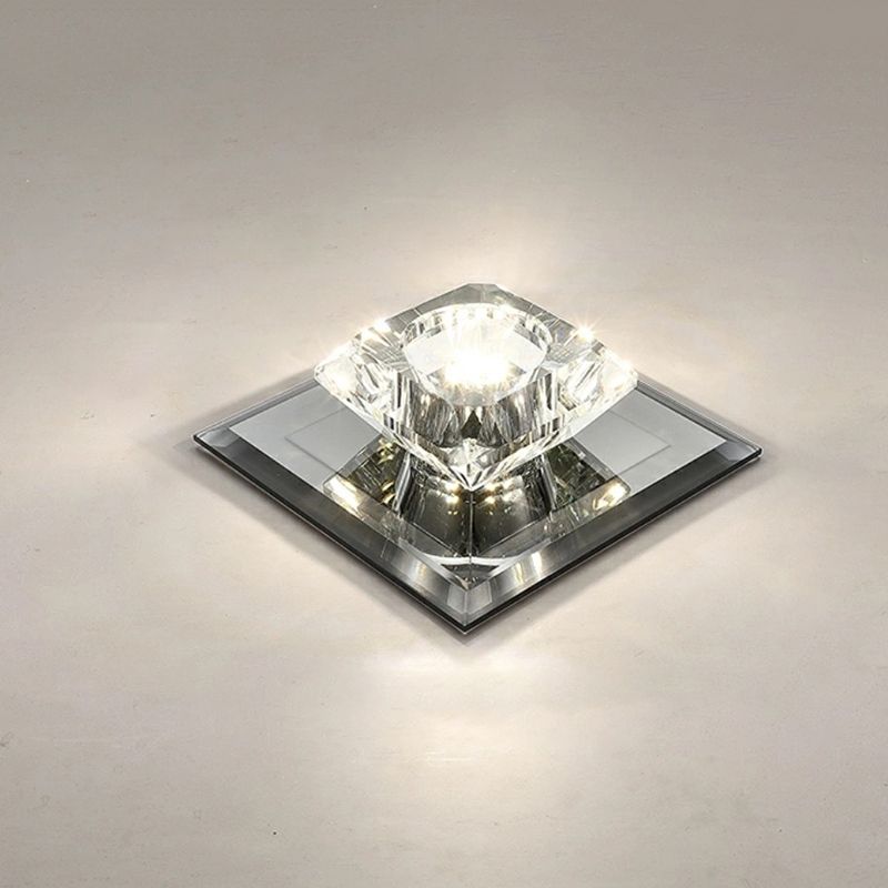 Geometric Flush Mount Light Close to Ceiling Lighting Fixture Modern Flush Mount Ceiling Light