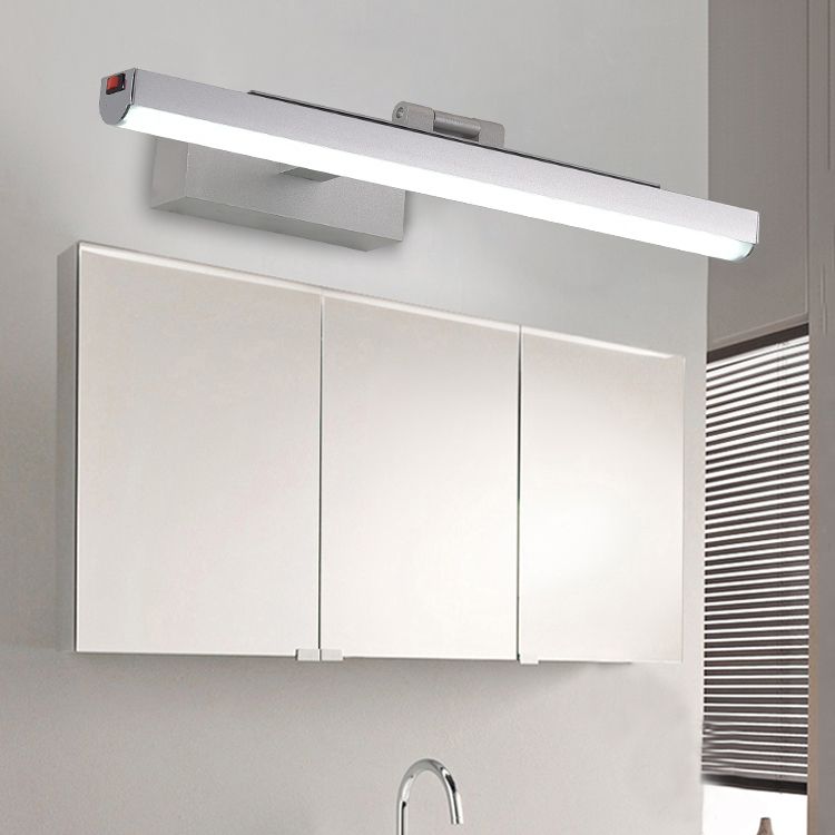 Modern Style Linear Wall Mounted Lamps Metal 1 Light Wall Lighting Ideas