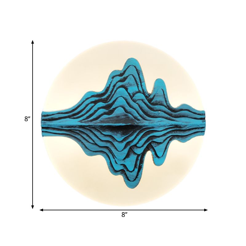 Lampe murale en acrylique mural acrylique pour chambre à coucher