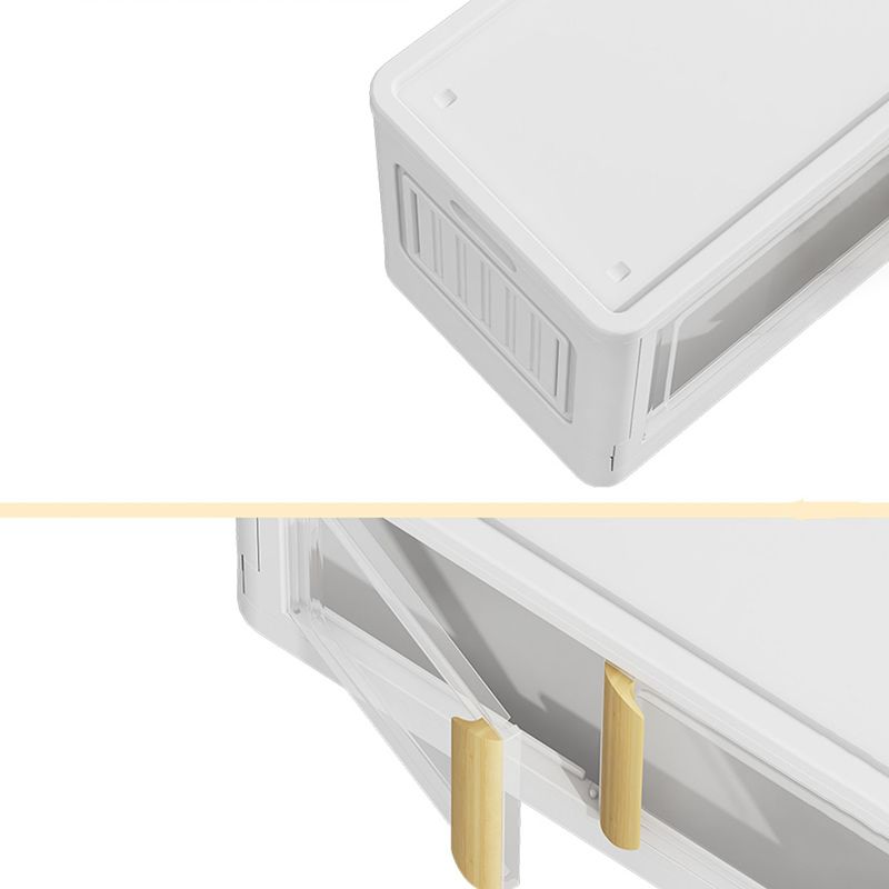 Contemporary Hinged Wardrobe Armoire Plastic Wardrobe Closet