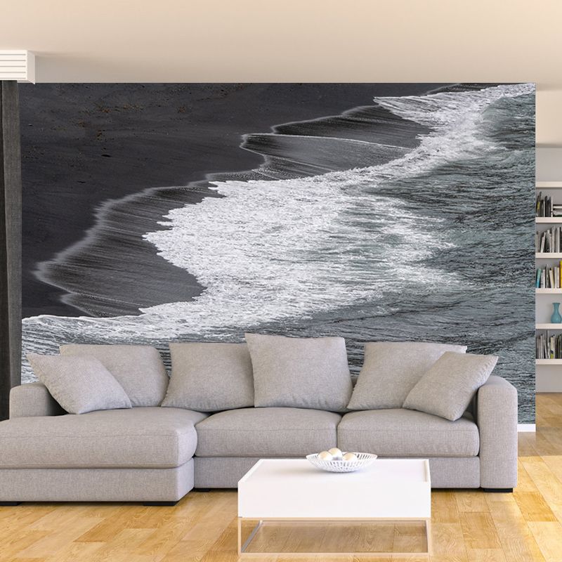 Minimalism Sea Wall Mural Decal Sitting Room Wallpaper, Made to Measure
