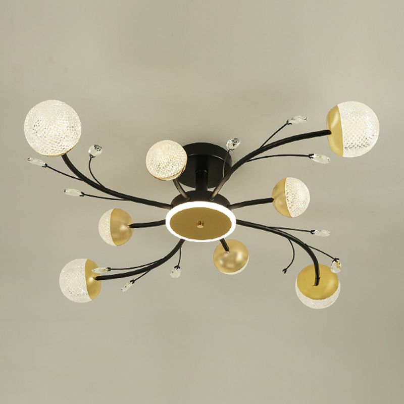 Branch Shape Flush Mount Ceiling Light Modern Fixture Flush Mount Lamp for Dining Room