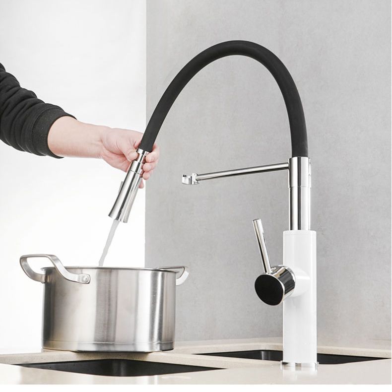 Modern 1-Handle Faucets with Water Dispenser Touchless Standard Kitchen Faucets