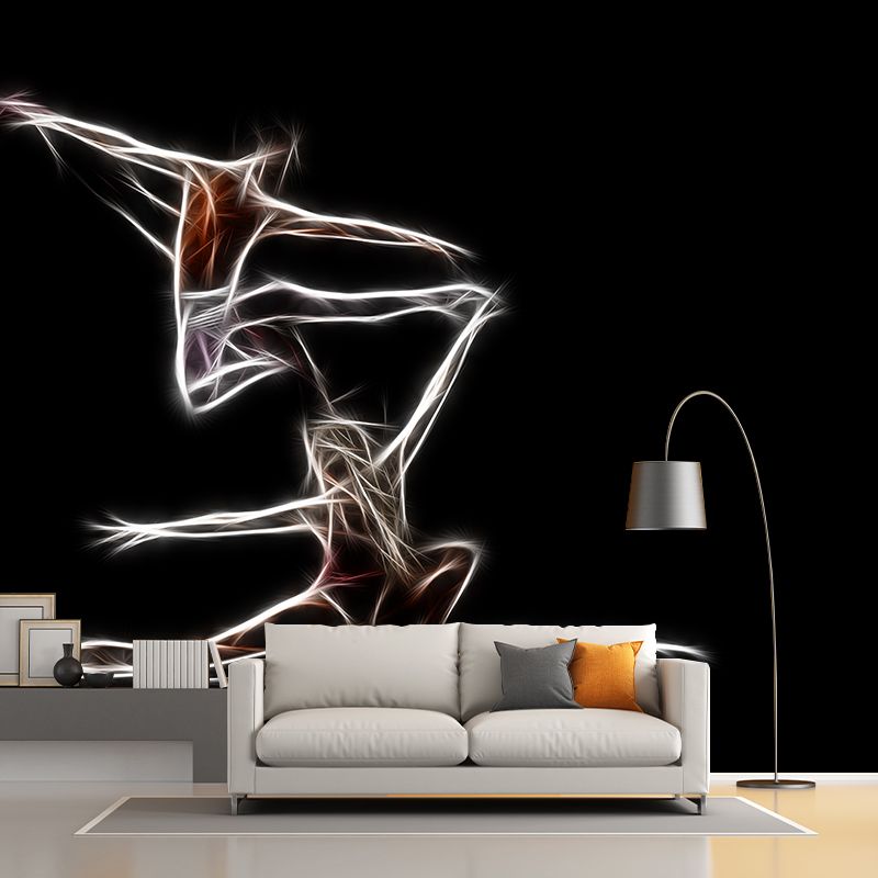 Dancing Wall Murals Contemporary Environment Friendly Wall Art for Bedroom
