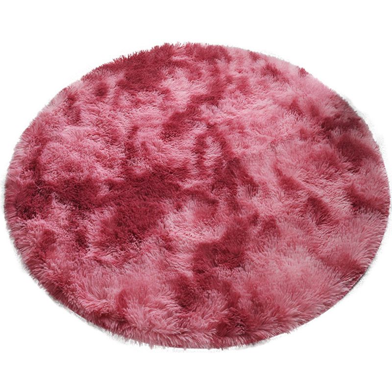 Alfombra de alfombra de espuma de corbata redonda alfombra de alfombra simple alfombra de respaldo sin deslizamiento para decoración del hogar