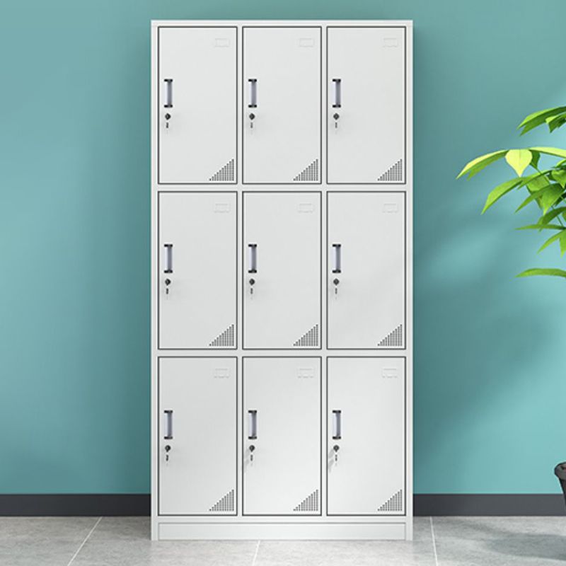Modern Style Metal Wardrobe White Colour Wardrobe Closet for Home