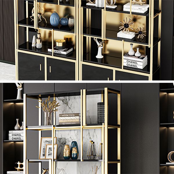 12 "W 79" H BOOKSHELF GLAM STYLE OPEN BACK BESUCH FÜR DEN LETZT ZUHAMMEN Home Office