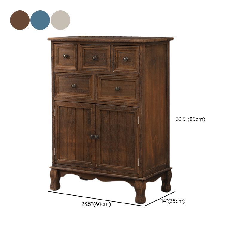 13.65/13.45 Inch Width Storage Chest American Traditional Storage Chest Dresser