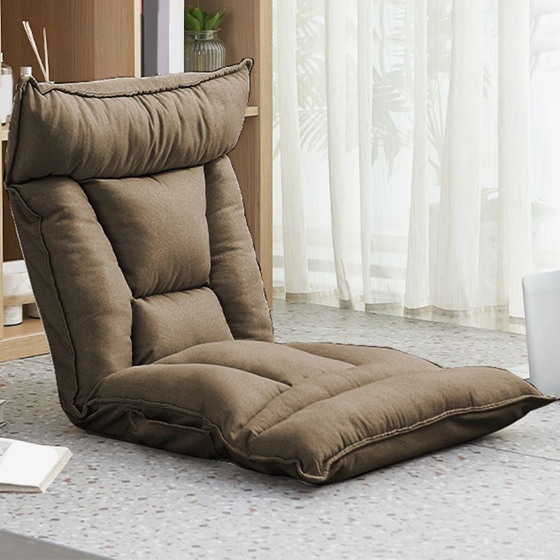 Modern 22.83"Wide*22.83"Deep*23.62" Linen Parsons Chair with Biscuit Back