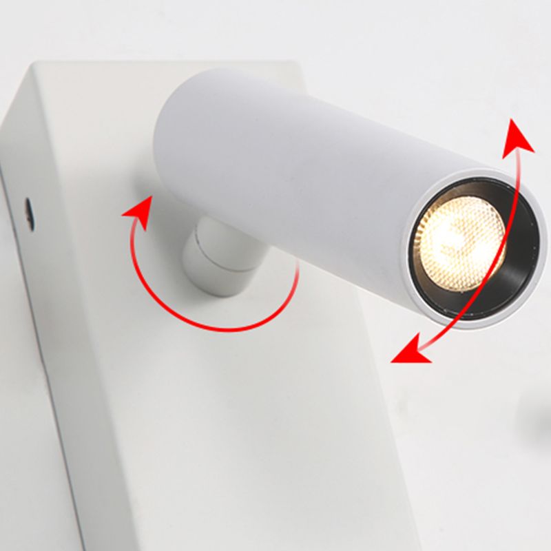 Metal Square Shape Wall Mount Lighting Modern 2-Lights Wall Mounted Light Fixture