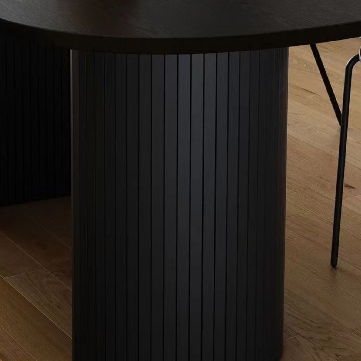 Eettafel met dubbele voetstuk Moderne stijl eettafel voor thuis