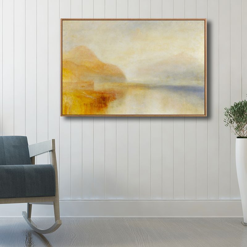 Landschaften-Wand-Kunst-Dekor, strukturierter Vintage-Wohnzimmer-Leinwanddruck, mehrere Größen