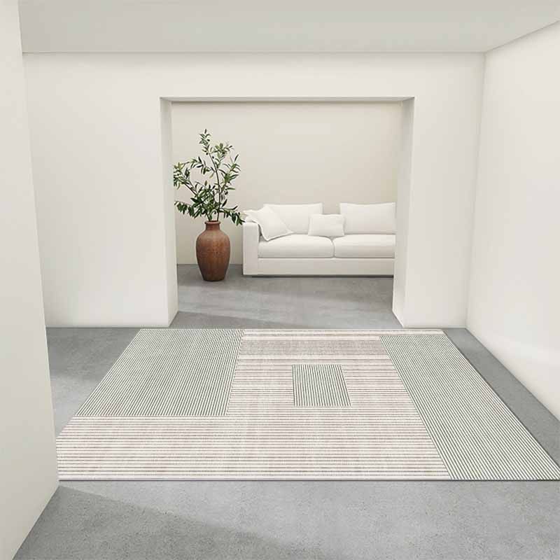 Artistic Polyster Indoor Rug Trendy Carpet Friendly Washable Non-Slip Area Rug for Home Decoration