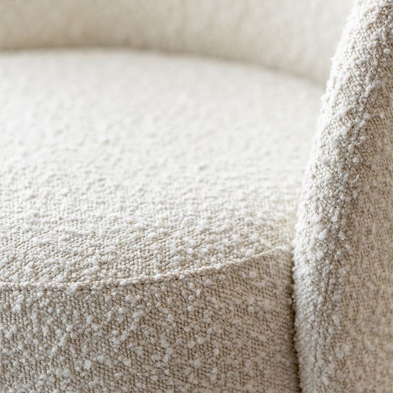 Nordic Fabric/ Leather Tight Back Chair Solid Color Accent Chair