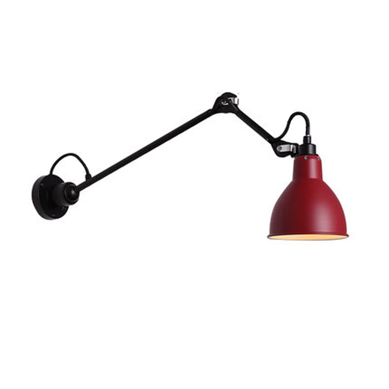 Modern Colorful Adjustable Wall Sconce One Blub Metal Wall Mounted Light Fixture