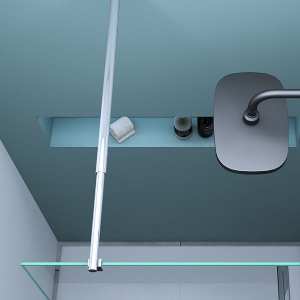 Single Fixed Transparent Fixed Glass Panel Frameless Fixed Glass Panel